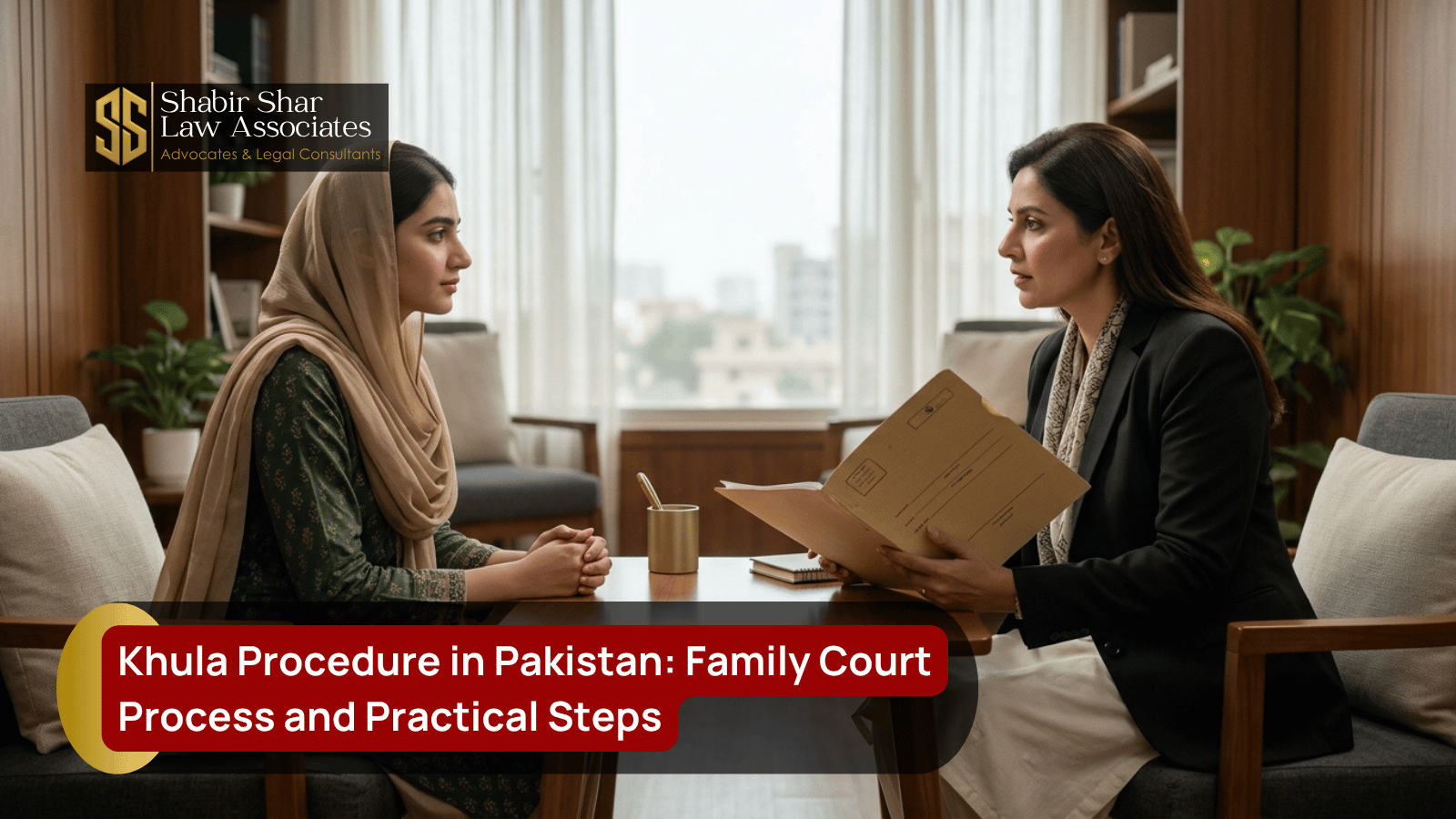 Khula procedure and Family Court legal process for women in Pakistan