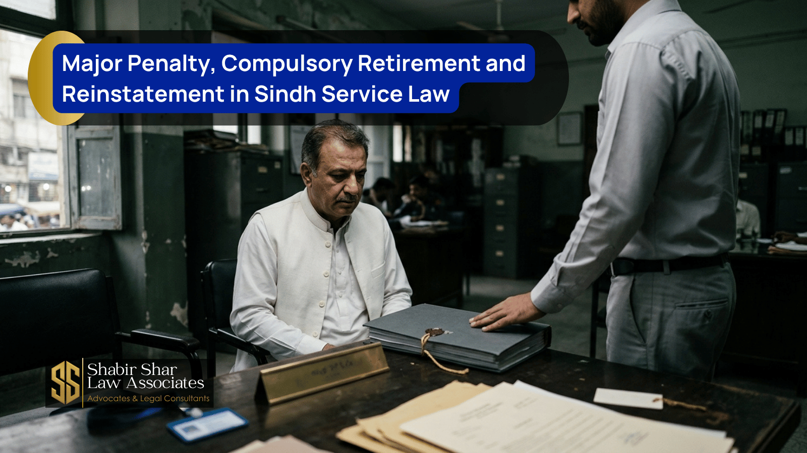 Major penalty compulsory retirement and reinstatement in Sindh service law