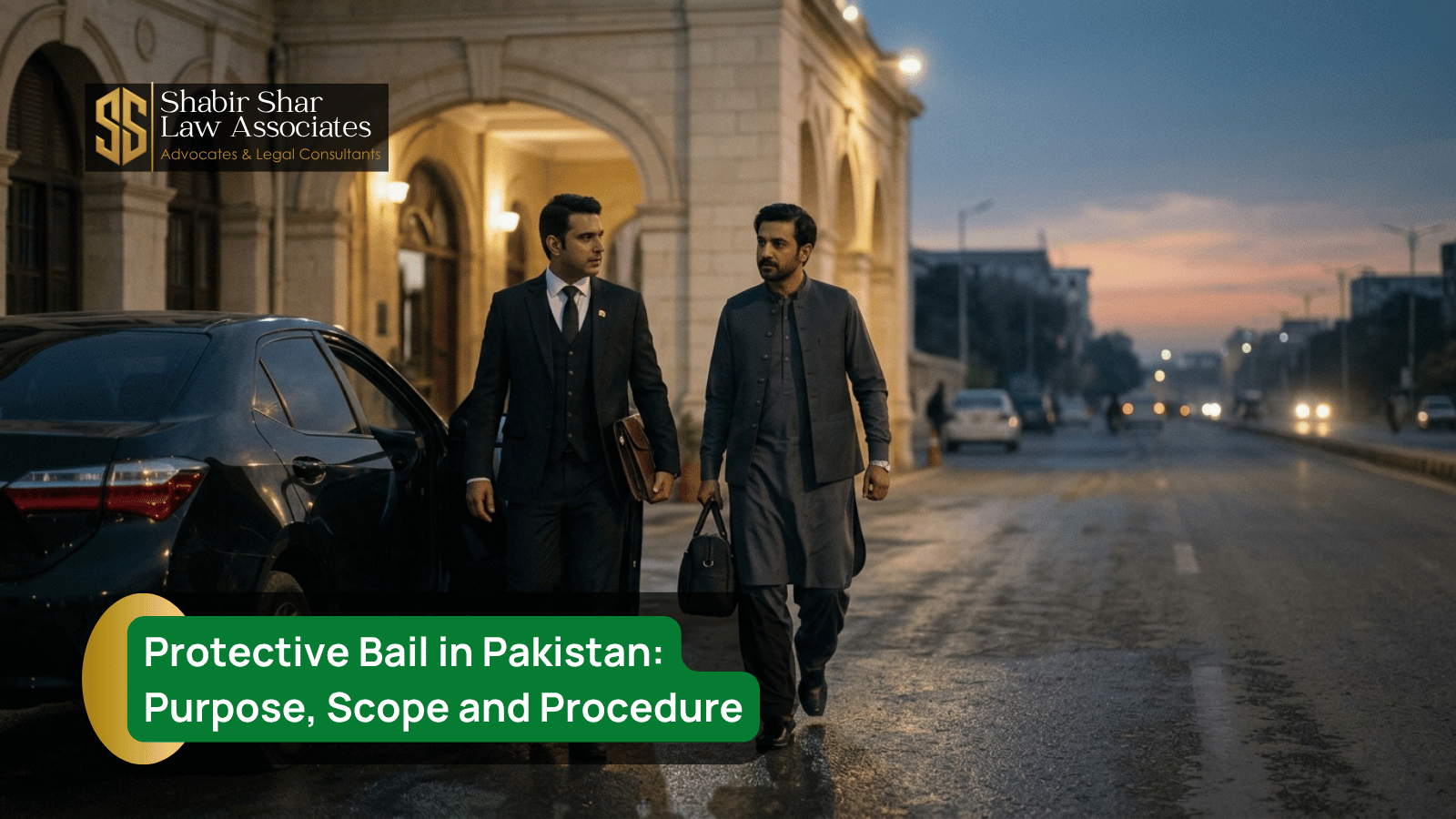 Protective bail allowing safe approach to the competent court in Pakistan