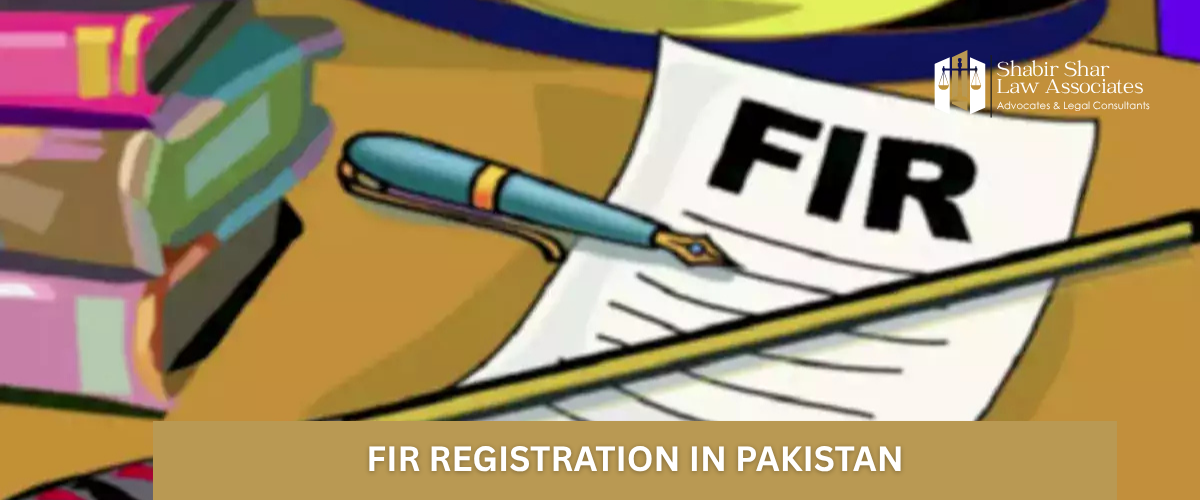 Police officer registering FIR report under Pakistani law with complainant present