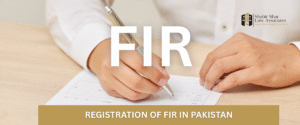 Police officer registering FIR at police station in Pakistan with complainant present