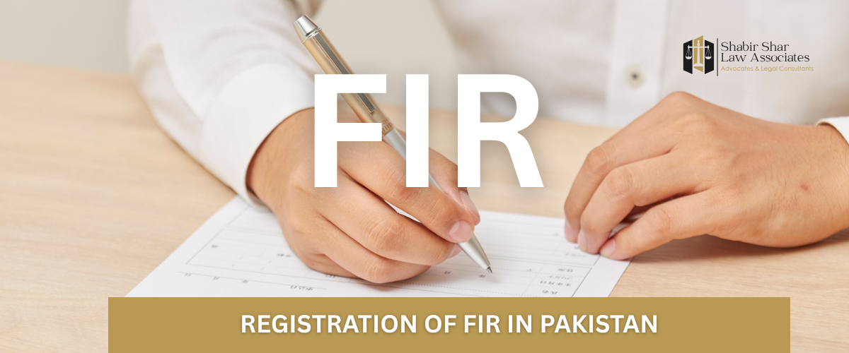 Police officer registering FIR at police station in Pakistan with complainant present